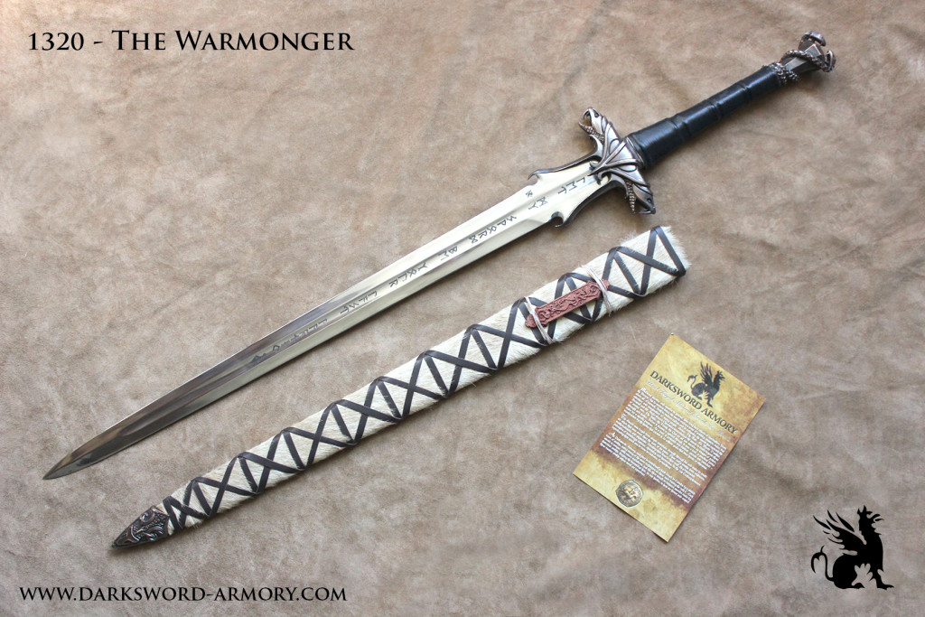 The Warmonger Barbarian Sword Battle Ready Fantasy Sword