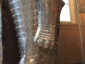 power armor statue leg