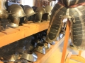 different armor helmets