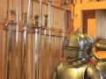 medieval knight with swords