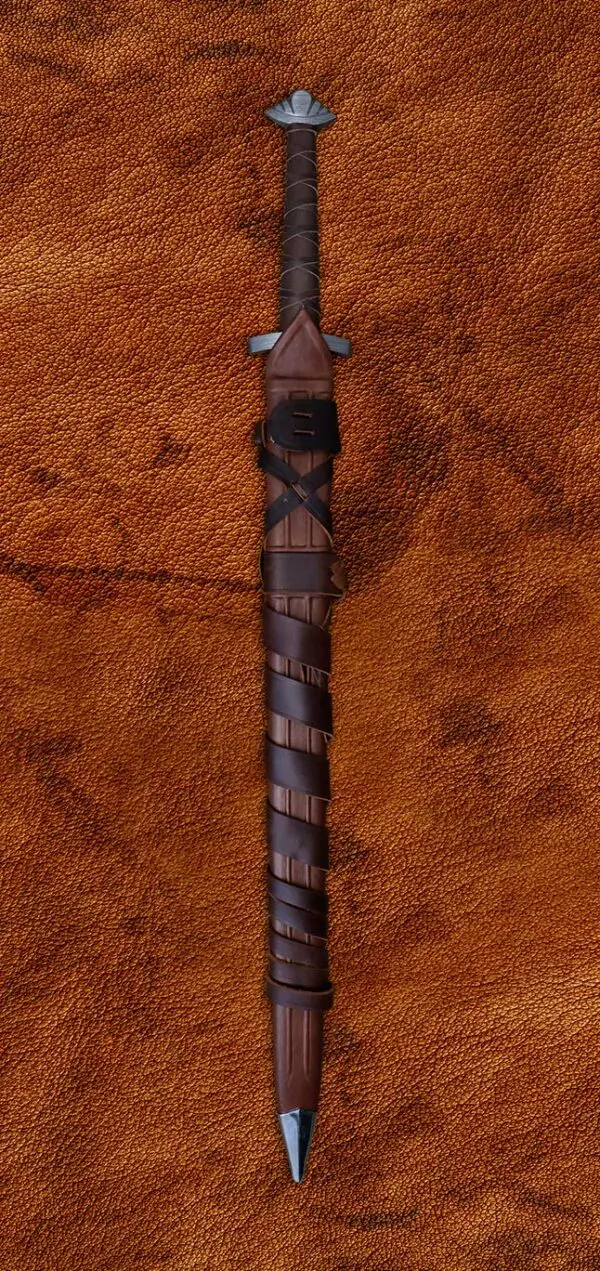 The-Guardlan-damascus-steel-viking-sword-1621