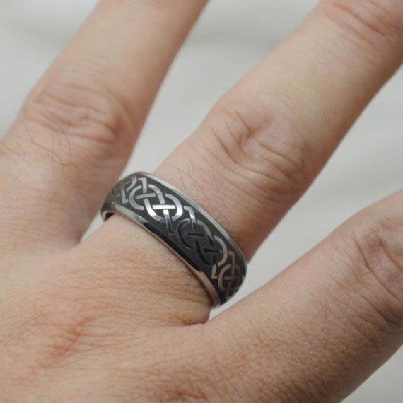 Heavy Wide Celtic Knot Ring, From Ireland | My Irish Jeweler