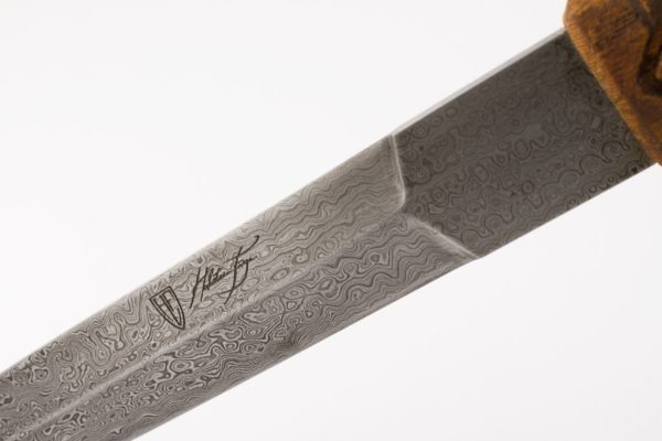 The Raven Japanese Inspired Chef Knife (#101) - Darksword Armory