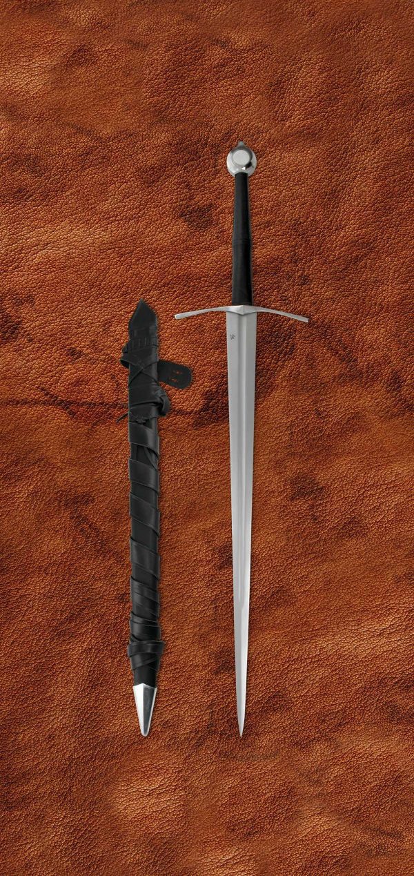 themedievalknightbastardsword1329scabbard Darksword Armory