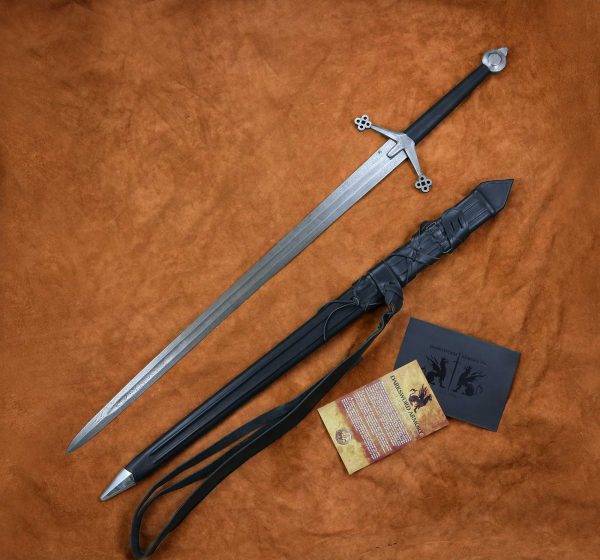 damascus-steel-scottish-claymore-sword-medieval-weapon-elite-series-1619-2