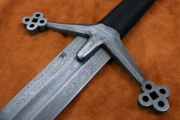 damascus-steel-scottish-claymore-sword-medieval-weapon-elite-series-1619