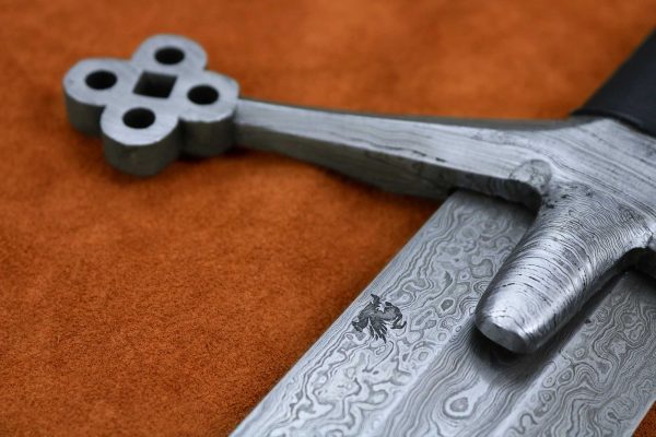 damascus-steel-scottish-claymore-sword-medieval-weapon-elite-series-1619-7