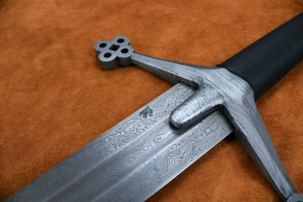 damascus-steel-scottish-claymore-sword-medieval-weapon-elite-series-1619-9
