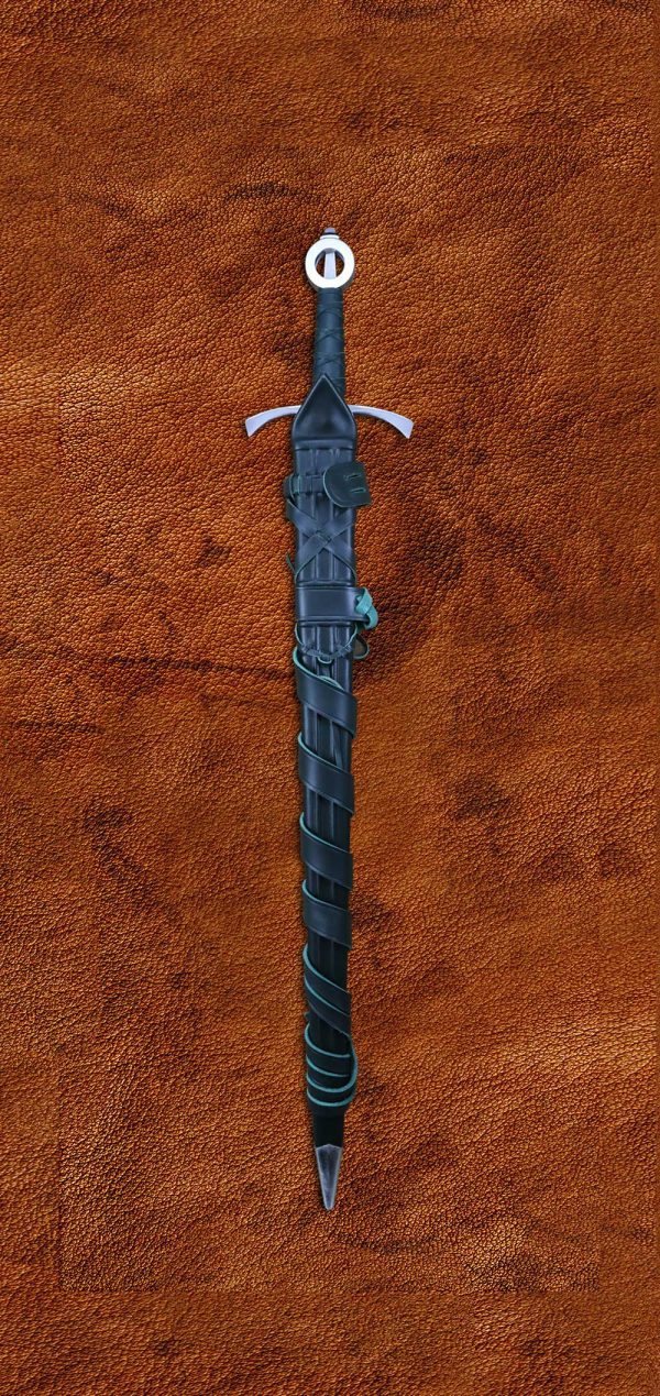 irish-sword-1375-medieval-weapon-darksword-armory-one-handed-sword-in-scabbard