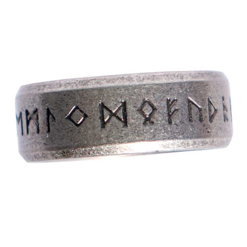 Viking Warrior Runes Ring (4045)