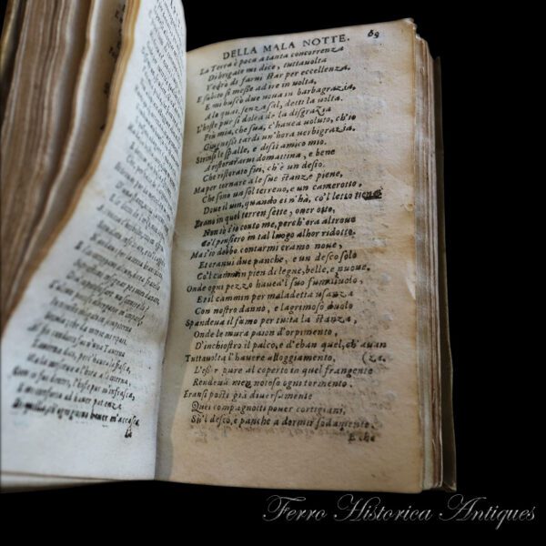 Antique Poetry book (88109)