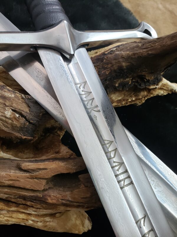 Anduril Sword Folded Steel Blade (#1200)