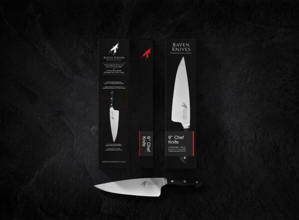The Raven Japanese Inspired Chef Knife (#101)