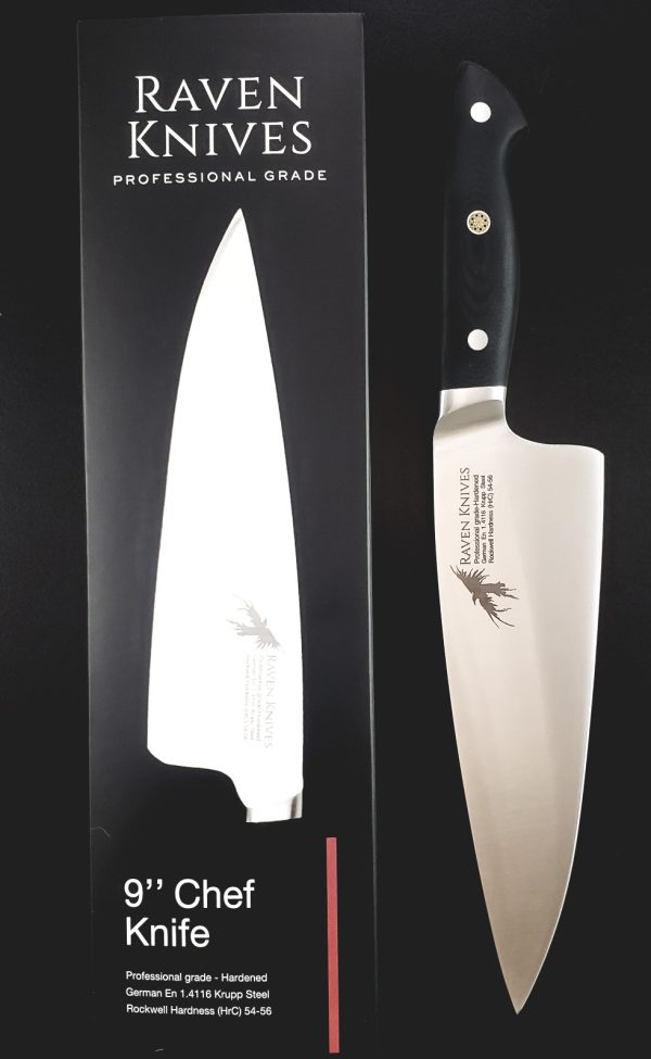 The Raven Japanese Inspired Chef Knife (#101)