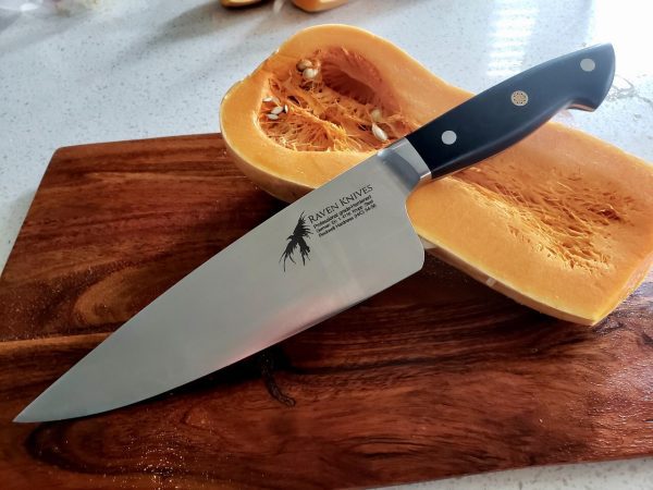 The Raven Japanese Inspired Chef Knife (#101) - Darksword Armory