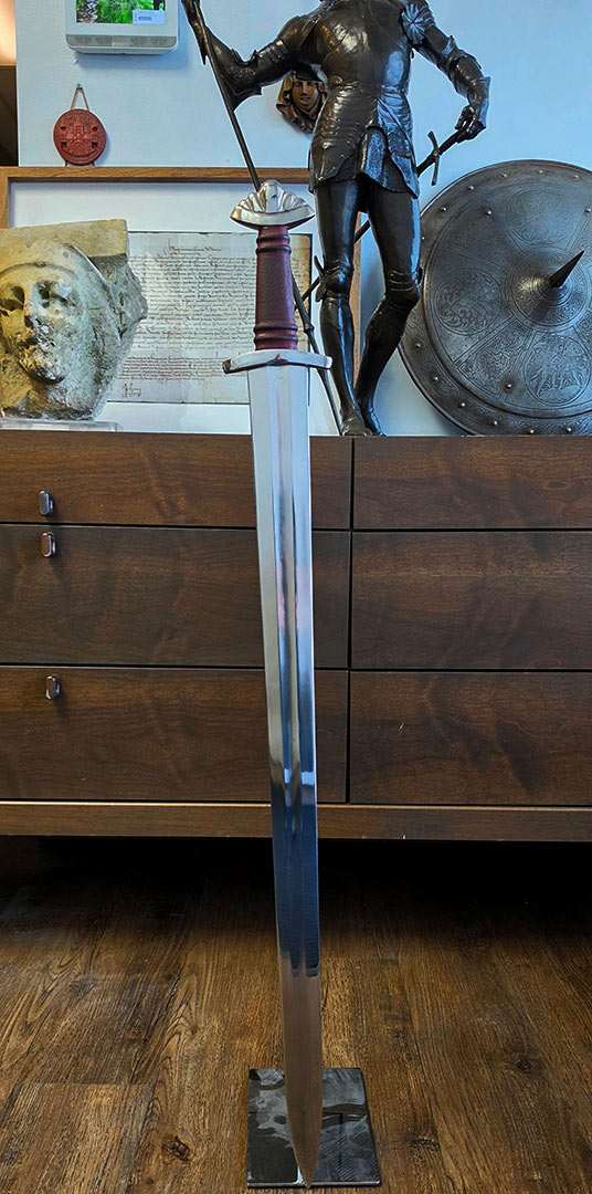 Alternative view of (Sale Sword  ) Five Lobe Viking Sword  (#98938)