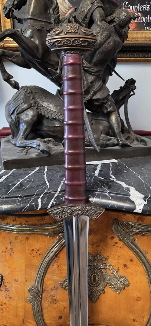 Alternative view of (Sale Sword  ) The Viking Chief War Sword  (#98930)