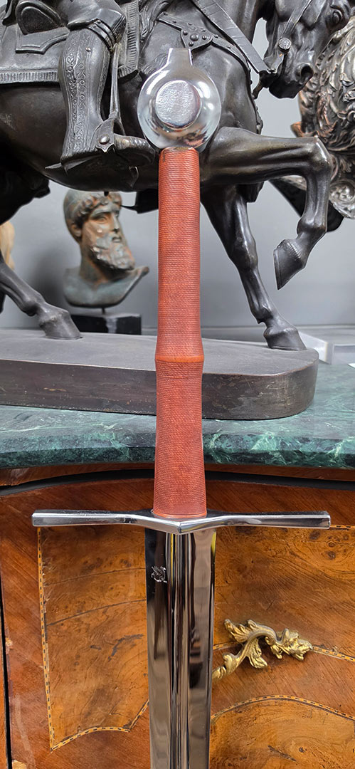 Alternative view of (Sword on Sale) Medieval Knight hand-and-a-half sword (#98943)